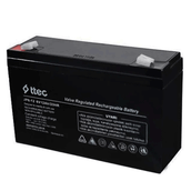 Ttec 6 V 12 Ah Siyah Bakımsız Kuru Akü