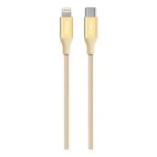 Ttec Alumicable Type-C Lightning Altın 150 cm Hızlı Şarj Kablosu