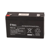 Ttec Plus 6 V 12 Ah Bakımsız Kuru Akü