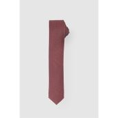 Tudors 529053134 Bordo Kendinden Desenli Düz Erkek Kravat