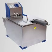 Tuğra Elektrikli 2500 W 5+5 lt 1/2' Çift Gastronom Küvetli Fritöz