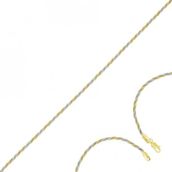 Tuğrul Altın T026464 Altın Burgulu Çift Renk Zincir