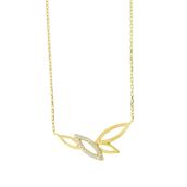 Tuğrul Altın T031868 Taşlı Altın Kolye