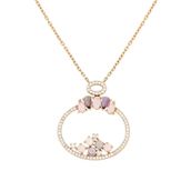 Tuğrul Altın T032300 Taşlı Altın Kolye