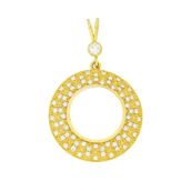 Tuğrul Altın T032551 Çerçeveli Altın Kolye Ucu