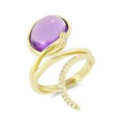 Tuğrul Altın T037000 Altın Taşlı Yüzük