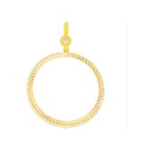 Tuğrul Altın T038718 Çerçeveli Altın Kolye Ucu