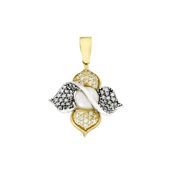 Tuğrul Altın T038924 Altın İncili Kolye Ucu