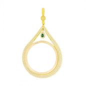 Tuğrul Altın T039932 Çerçeveli Altın Kolye Ucu