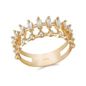 Tuğrul Altın T056323 Taşlı Altın Yüzük