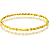 Tuğrul Altın T51 18 gr 22 Ayar İşçiliksiz Paftalı Burma Bilezik