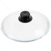 Tüm Tencere ve Tavalara Uygun Çerçevesiz Pyrex Cam Kapak - 16 cm