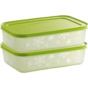 Tupperware Alaska 2x1 lt Yeşil Saklama Kabı