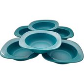 Tupperware Set (6) Allegra Tabak Derin 350 ml Petrol Turkuaz Mutfak Tabağı Çorba Tabağı Piknik Kamp