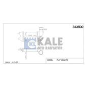 TURBO RADYATÖRÜ (INTERCOOLER) FIAT DUCATO PEUGEOT BOXER 2.8 1994-2002 (295X202X62)