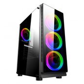 Turbox Dangerzone 192-7 Kumandalı 4X Rgb Fan USB 3.0 400 W Atx Gaming Bilgisayar Kasası