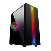 Turbox Larnean X310B 400 W Psu Çift Şerit Led USB 3.0 Mid Tower Oyuncu Bilgisayar Kasası