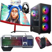 Turbox TX4546 Ryzen 5 3600 32GB RAM 512GB SSD RX 550 23.6 inç Curved Oyun Bilgisayarı