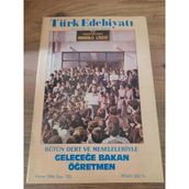 Türk Edebiyatı Aylık Fikir Ve Sanat Dergisi Kasım 1984 Sayı:133 "Kavram Öğretmen" (Sahafiye Kitap)