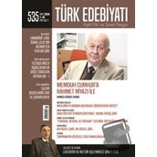 Türk Edebiyatı Dergisi Sayı: 535 Mayıs 2018