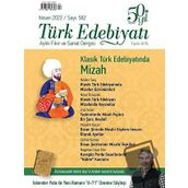 Türk Edebiyatı Dergisi Sayı: 582 Nisan 2022