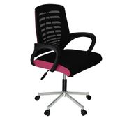 Türksit Karizma Pembe Krom Ayak Yönetici Koltuğu