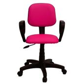 Türksit Kozmo Eko Kumaş Pembe Çalışma Koltuğu
