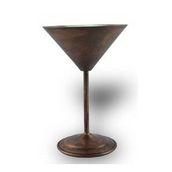 Turna Bakır TURNA0459-3 250 ml Martini Oksit Düz Kadeh