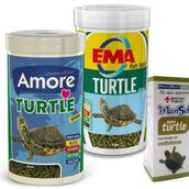Turtle Green Sticks Kaplumbağa Yemi ve Multivitamin Seti 2x250 ml Ema