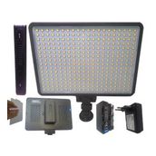 TURUNCU BEYAZ 320 LEDLİ KAMERA TEPE LAMBASI LED-320 KAMERA IŞIĞI