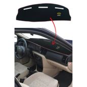 TUSBA MARKET Opel Vectra B Kasa Uyumlu Nakışlı Torpido Kaplama Halısı Örtüsü (1995-2002)