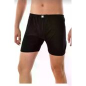 Tutku 0111 Ribana Arjantin Paçalı Siyah 12 Adet Erkek Boxer