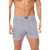 Tutku 0116 Erkek Penye Desenli Boxer