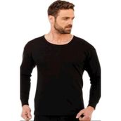 Tutku 0126 Erkek Siyah XL Termal Üst İçlik