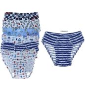 Tutku 0255 Erkek Çocuk 6 Adet Elastan Slip Külot