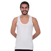 Tutku 102 Beyaz Ribana Erkek Atlet