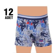 Tutku Elestan Empirme 12'li Erkek Çocuk Boxer