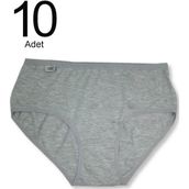 Tutku ELF568T0924CCM10 Gri 10 Lu Paket Likralı Bato Kadın Külot