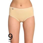 Tutku ELF568T0924CCM9 Ten 9 lu Paket Likralı Bato Kadın Külot