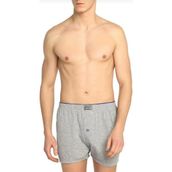 Tutku Elit 1101 Penye Havlu Bel Düz 6 Adet Gri Erkek Boxer