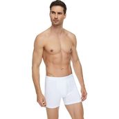 Tutku Elit 1251 Modal Elastan 6 Adet Beyaz Erkek Boxer
