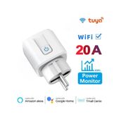Tuya Destekli Akıllı Priz 20 Amper Elektrik Tüketim İzleme Ve Kon