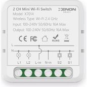 Tuya Uyumlu Wifi Iki Çıkışlı Akıllı Anahtar Ikili Switch