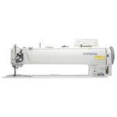 Typical GC20666-L25-D2T3 Otomatik Çift Pabuç Çift İğneli Büyük Mekik Ayak Baskı Ayarlı Dikiş Makinası