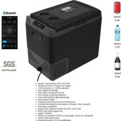 U-Frigo Oto Buzdolabı Vesna Mono 50LT 12V/24V - Siyah