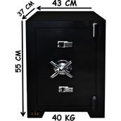 U.s.f Ev ve Ofis Tipi Para Kasası-55cm 40 kg - Siyah