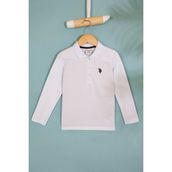 U.S. Polo Assn. 50207743 Beyaz Kız Çocuk Sweatshirt