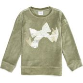 U.S. Polo Assn. 50240637-VR183 Açık Haki Kız Çocuk Sweatshirt