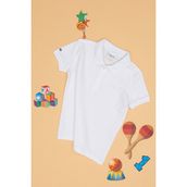 U.S. Polo Assn. 50306495-VR013 Basic Beyaz Erkek Çocuk T-shirt