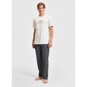 U.S. Polo Assn. Beyaz Erkek Pijama Takımı G081SZ0HF.000.19050